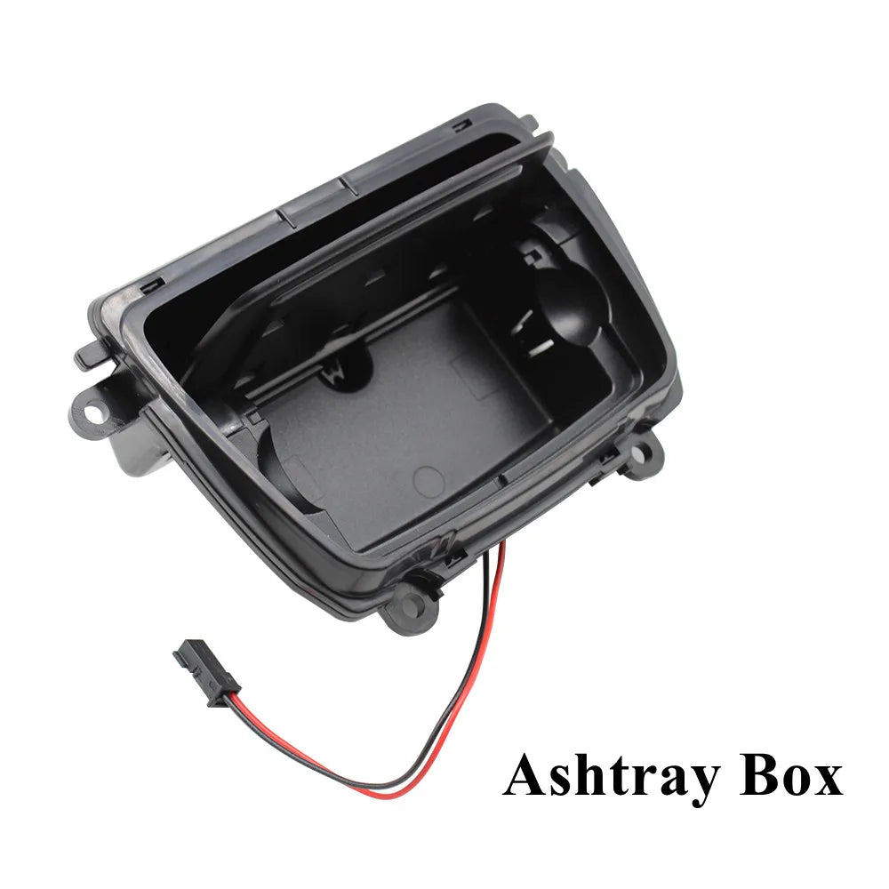 Boîte de cendrier de console centrale ABS de voiture pour BMW Série 5 F10 F18 520 523 525 528 530 535 2010-2017 51169206347