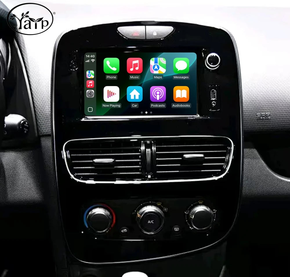 CarPlay Android Auto Car Radio for Renault Clio 4 2012-2017 GPS Intelligent Systems Stereo Multimedia Autoradio 7 inches
