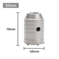 30-100mm Concrete Wall Hole Saw, SDS Plus Shank Impact Drill Bit, Suitable for Drilling Concrete, Brick, Stone and Walls