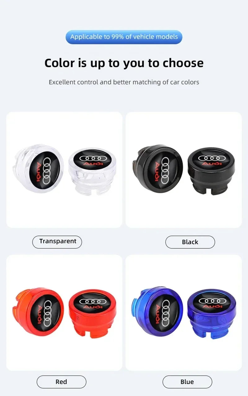 For Audi A1 A2 A3 A4 A5 A6 A7 A8 Q1 Q2 Q3 Q4 Q5 Q6 Q7 Q8 TT RS6 S5 B9 C6 B6 Car Cigarette Lighter Cover DustProof Decoration Cap