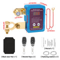 12V/24V Car Battery Master Switch with Remote Battery Disconnect Switch With Led Voltage Display For Car Truck Boat RVs
