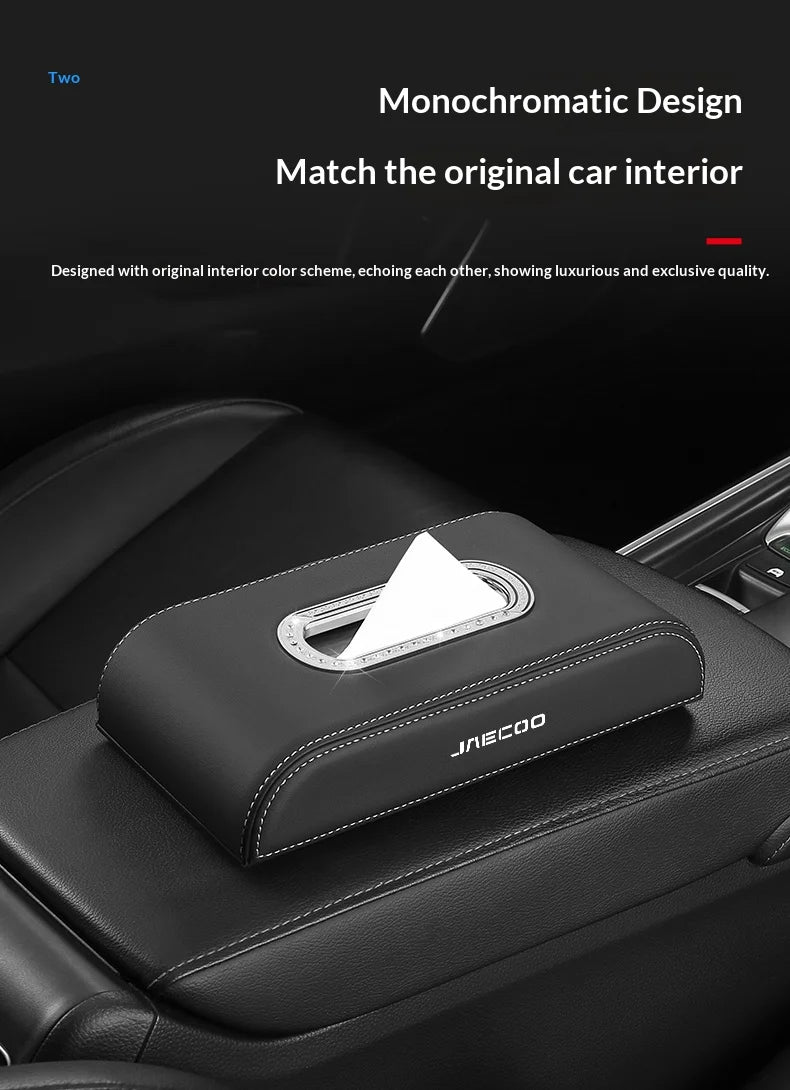 Suitable for JAECOO J5 J6 J7plus jaecoo J8 J7Phev car center console car mounted tissue box hanging bag tissue bag