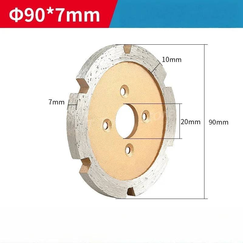 3-15MM Thickeness Diamond Saw Blade 90/110/150/180/200/230MM Carving Blade Stone Wall Slot Concrete Tile Metal Cutting Blade