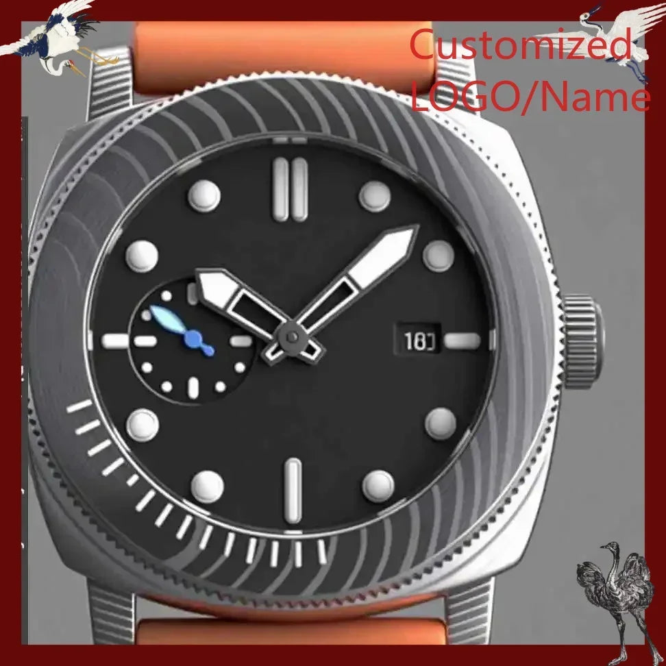 A186. Store Customized Watches 46mm men's watch, made of 904L steel, automatic movement