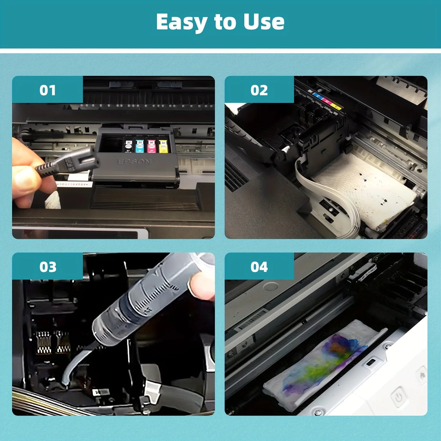 Quality Printer Cleaning Fluid Print Head Cleaning Fluid for Inkjet Printers