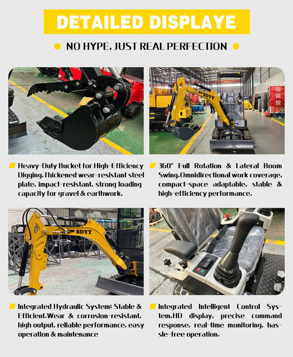 2026 Fast Delivery Mini Excavator Compact Design Eu Compliant For Landscaping Customized For Sale