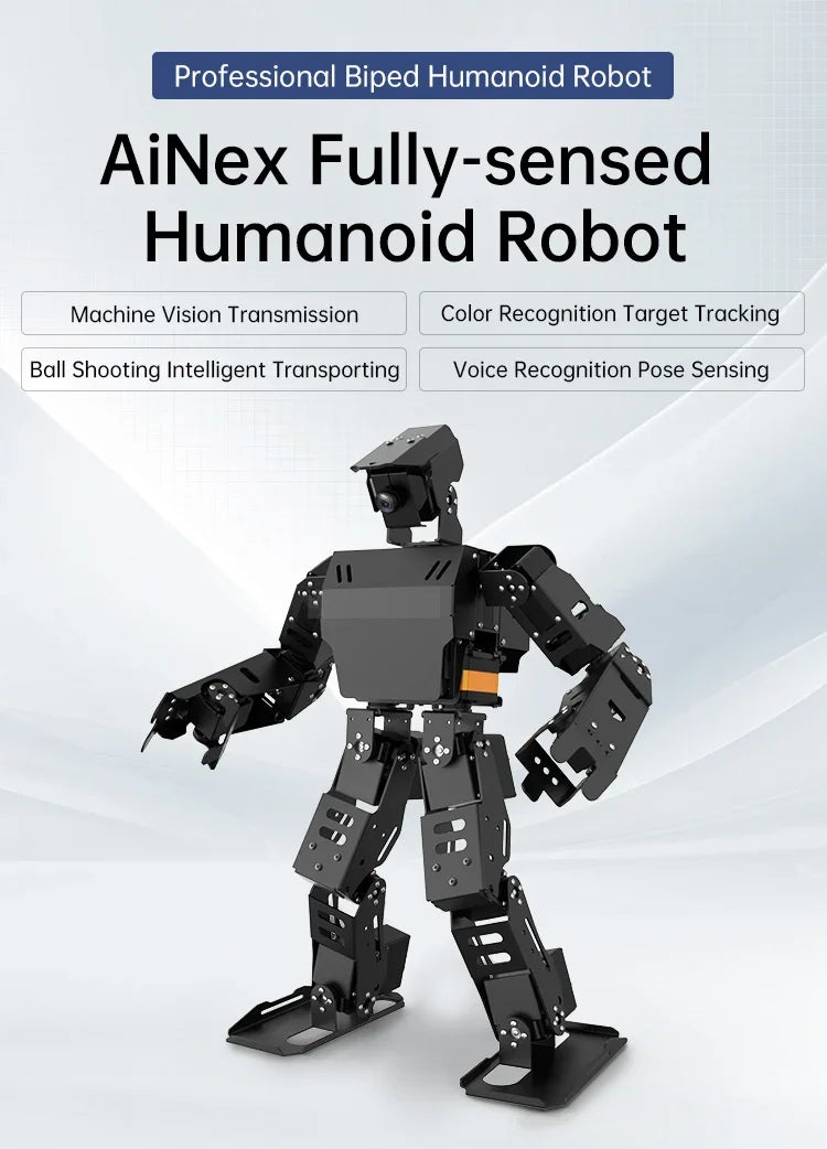 Professional ROS Humanoid Robot for Competition Teaching Kit Based on Raspberry Pi Athletic Robot Kit