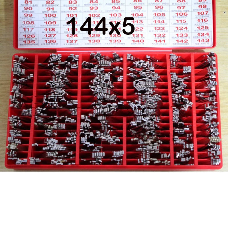 720 PCS 144 Models Auto Key Bland Flip Folding Remote KD VVDI Key Blade for JMD XHorse Keydiy Remote Car Keys