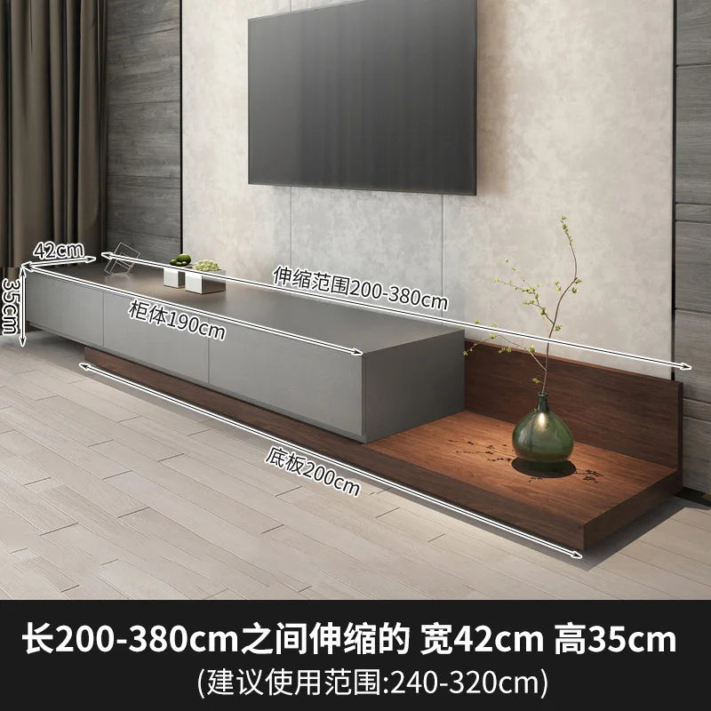 Meuble TV scandinave unique, armoire moderne minimaliste, support TV bohème simple, meuble TV peu encombrant, meuble de salon