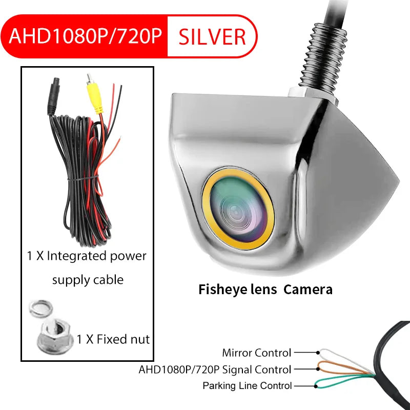 Universal 170° Fisheye Rearview Camera