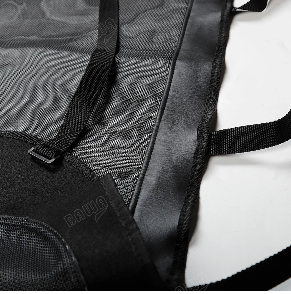 BAWA Rear Seat Separation Mesh/Trunk Cloth Separation for Jeep Wrangler JK 2door 2007-2017 Pet Isolation Net Accessories
