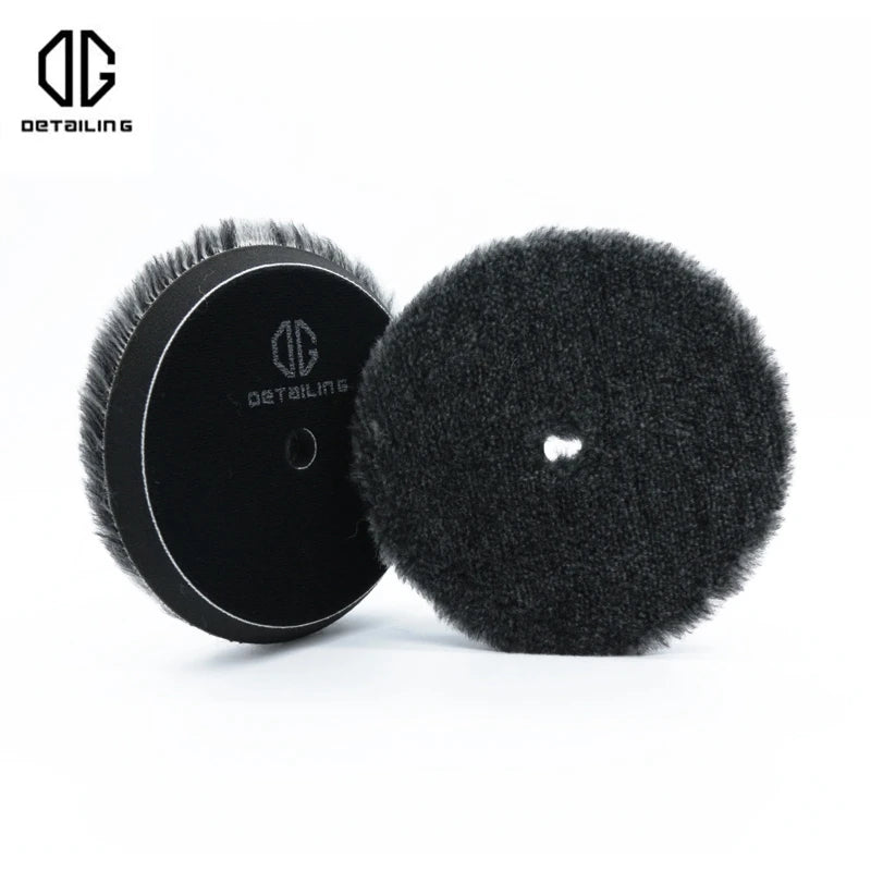 DETAILING Car Polishing Pad Wool Buffing Pads Waxing Polishing Disc Cleaning Scratch Removal Tool 3/5/6 Inch Self-Adhesive