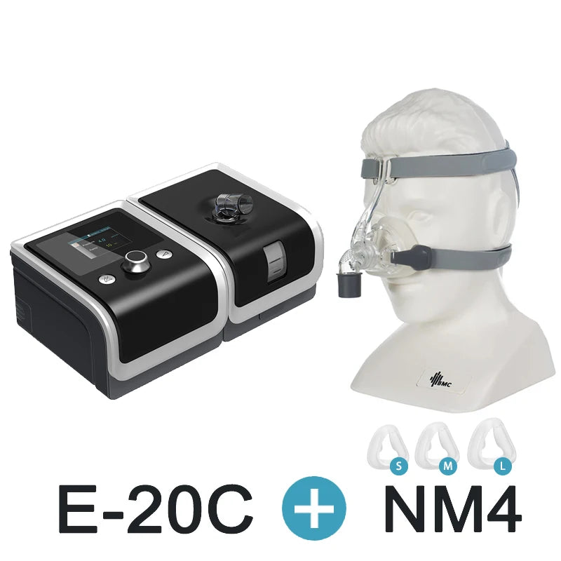 BMC E-20C CPAP Machine Fixed Pressure Apnea Machine With Mask For Anti Snoring Sleep Apnea Quiet Sleep Machine Snoring Solution