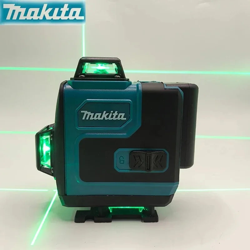 Makita 3D-4D 16-Line High Precision 360° Horizontal Vertical Green Laser Horizontal Wall-Mounted Portable Power Tools