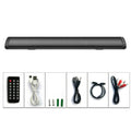 BS-41 120W Wireless Bluetooth Sound Wall mounted Home Theater Wireless Remote Control Desktop Long Bar subwoofer Sound System