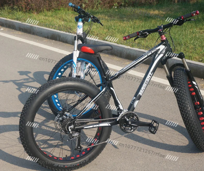 Direct From Factory Mountain Bike Fat Tire Snowmobile, Wholesale 20/26 Inch Snowmobile 4.0 Tire Bike