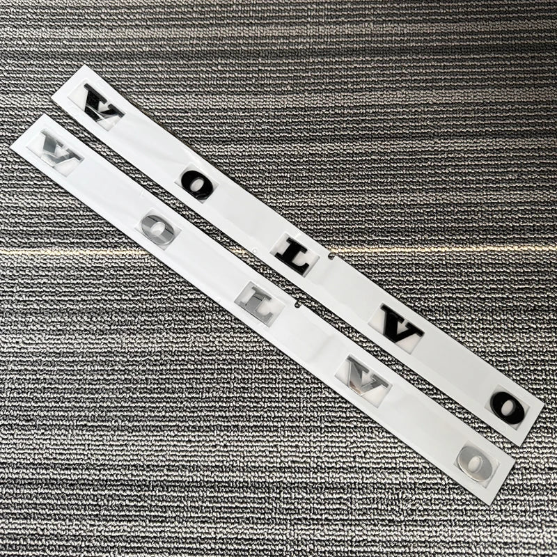 Volvo Car Letter Badge Auto Trunk Metal Stickers For Volvo Xc60 Xc90 V40 V60 S60 V50 V90 S80 C40 XC40 V70 XC70 C30 C70 Rdesign