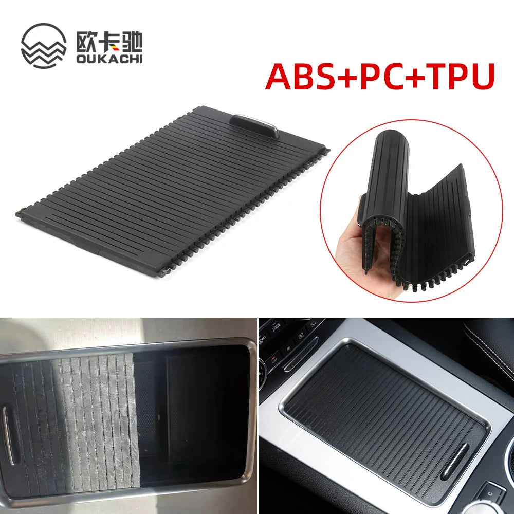 Car Storage Box Roller Blind 2046805808 for Mercedes-Benz GLK X204 2008-2015 Replacement Auto Interior Storage Part