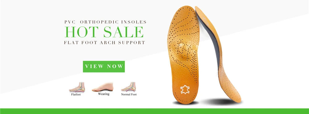 EiD New Arch Support 25mm Orthotic insole Black Leather orthotics Insoles for Flat Foot O/X Leg Corrected Shoe Sole insert pads