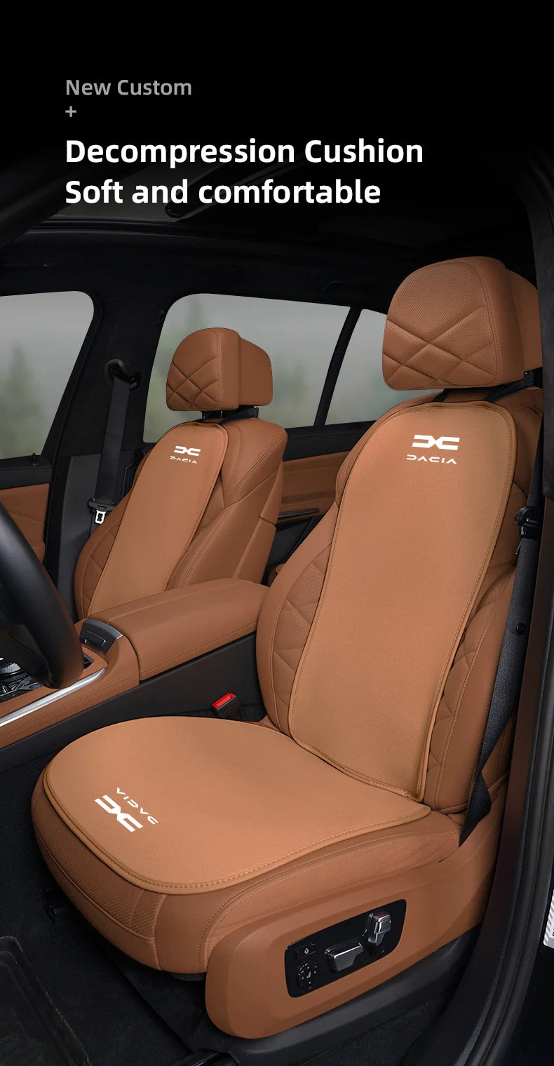 Car Seat Cover Cushion Breathable Ice Silk Soft Mats For Dacia Logan Sandero Duster Lodgy Spring Jogger Stepway Bigster Dokker