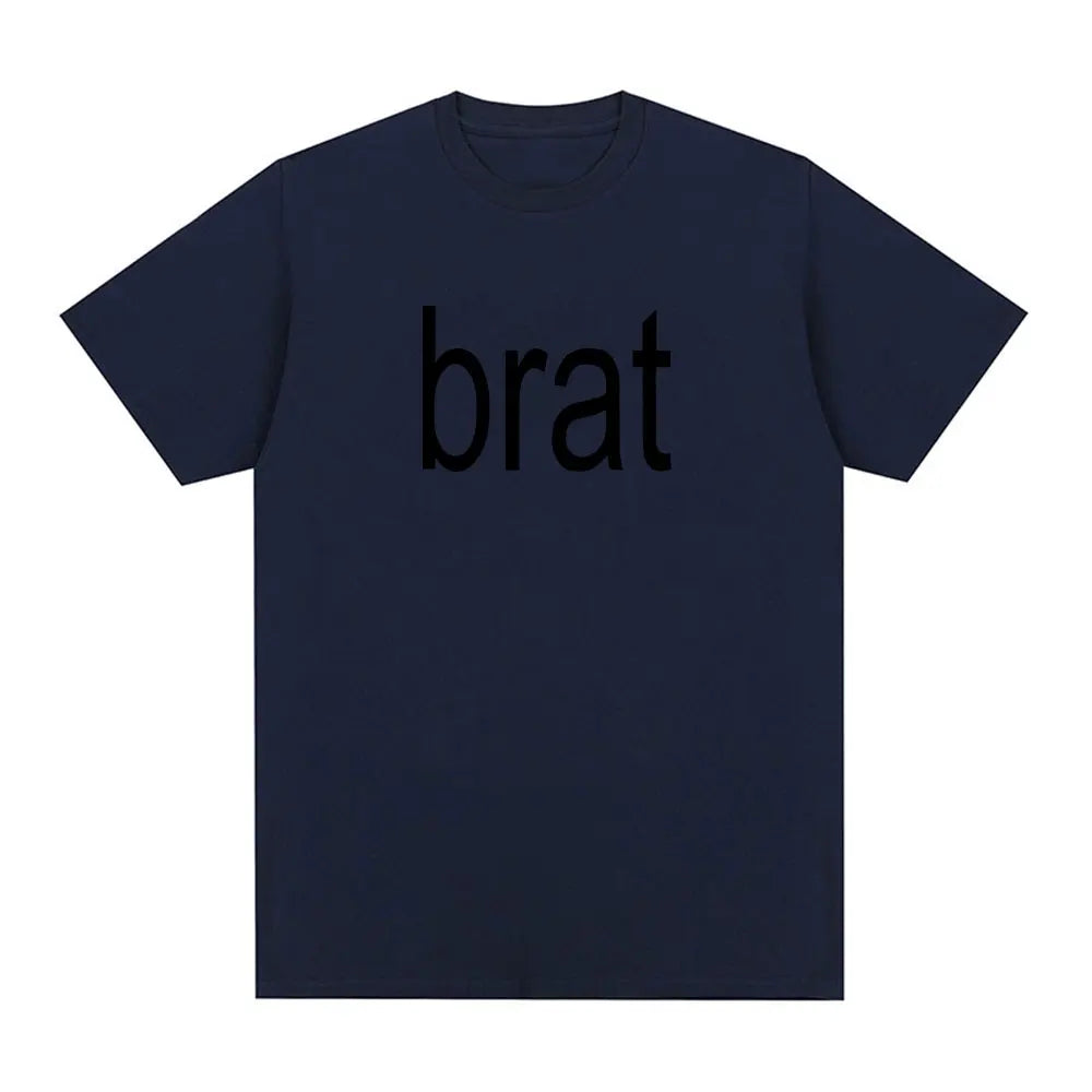 Charli Xcx with Special Guest Shygirl T-Shirts Brat Album Vintage T shirt Men/Women Clothing Aesthetic Cotton T-shirt Streetwear