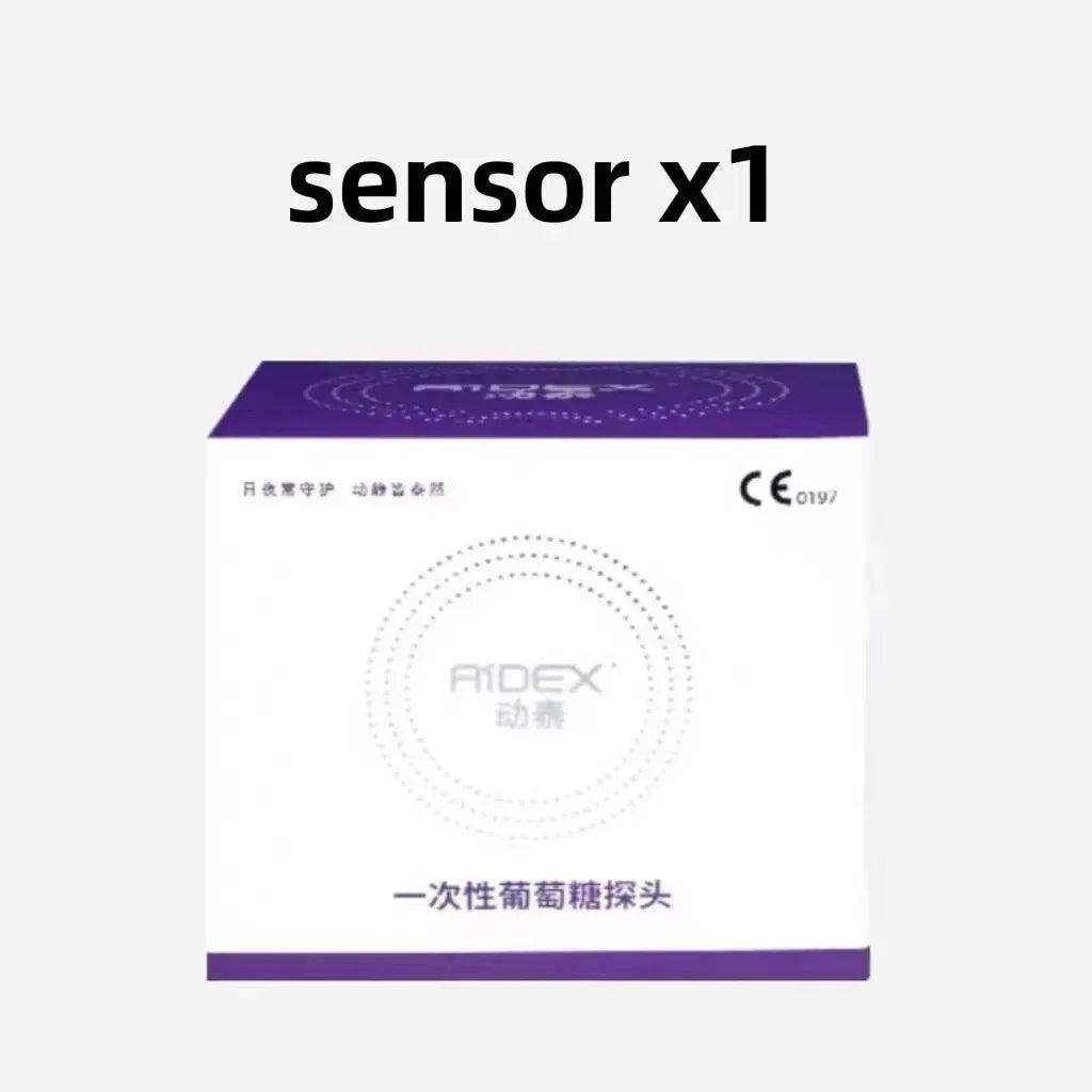 Dynamic Blood Glucose Monitoring CGMS 24h Realtime Monitor Scan Free Multilingual System Remote Monitoring