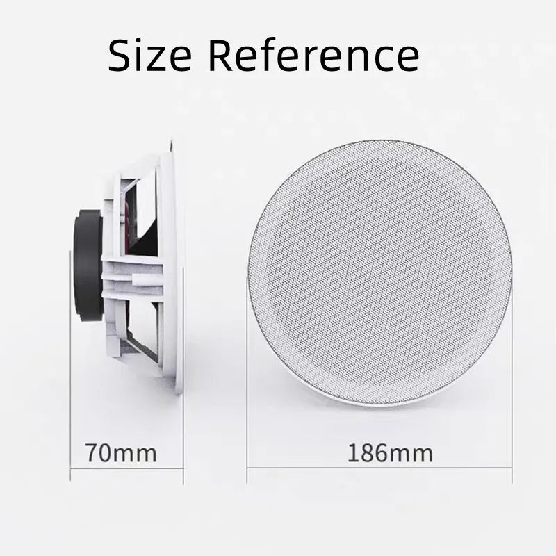 High Quality Home Theater Ceiling Speakers 30W High Power Host Wiring-free Wireless Bluetooth Connection With Remote Control