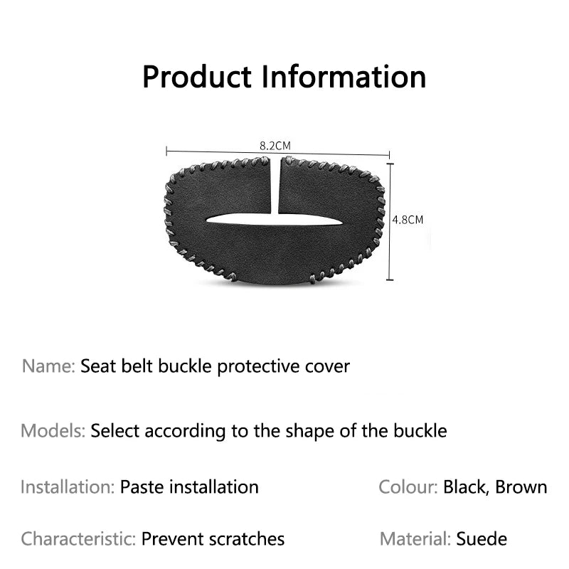 2pcs Car Seat Belt Cover Clip Anti-scratch Buckle Protective Cover For BMW X3 X5 M5 M3 E46 E90 E60 F10 E39 F30 E36 G30 E87 E70