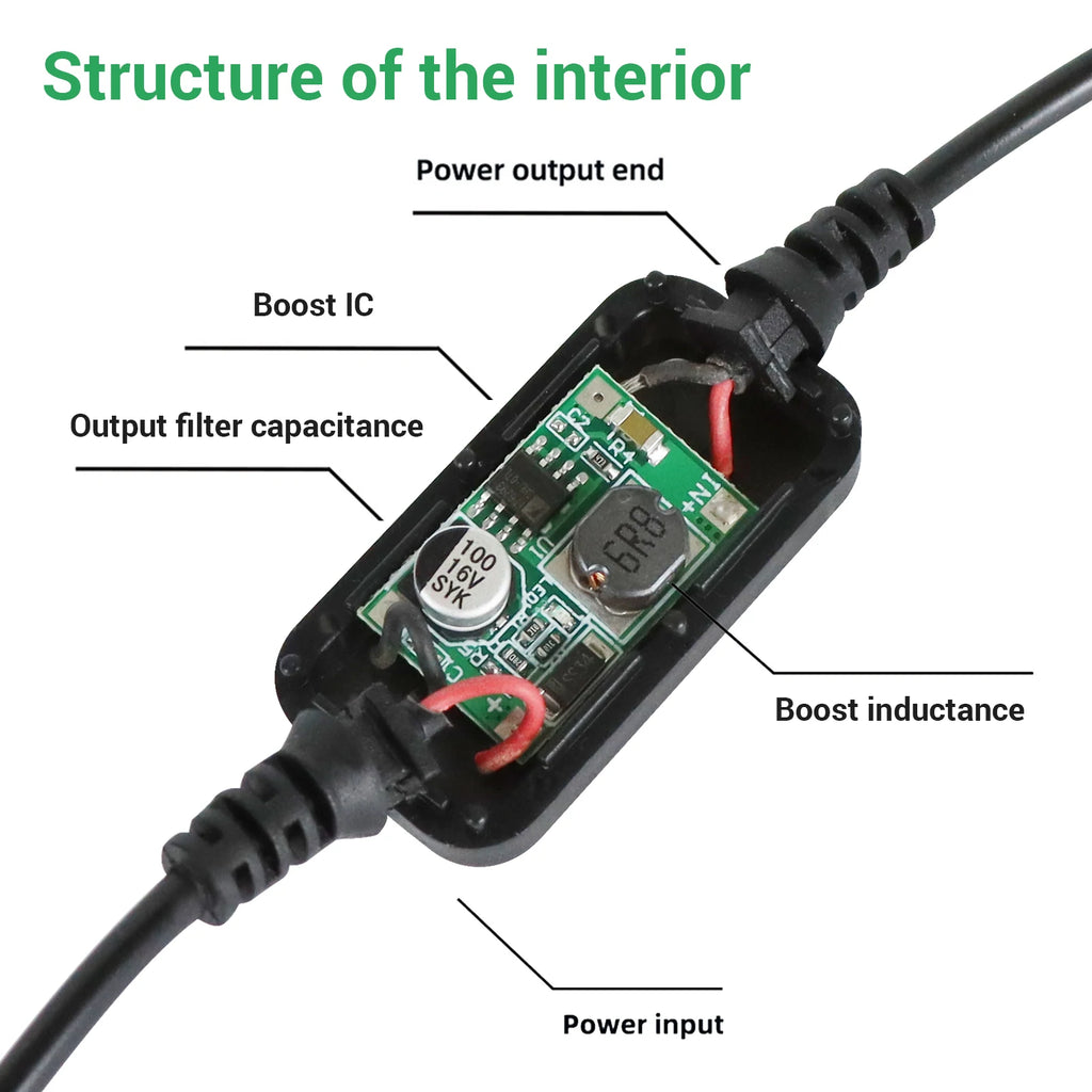1pc 5V 2A USB To 12V Cigarette Lighter Socket USB Male to Female Cigarette Lighter Adapter Converter Car Electronics Accessories