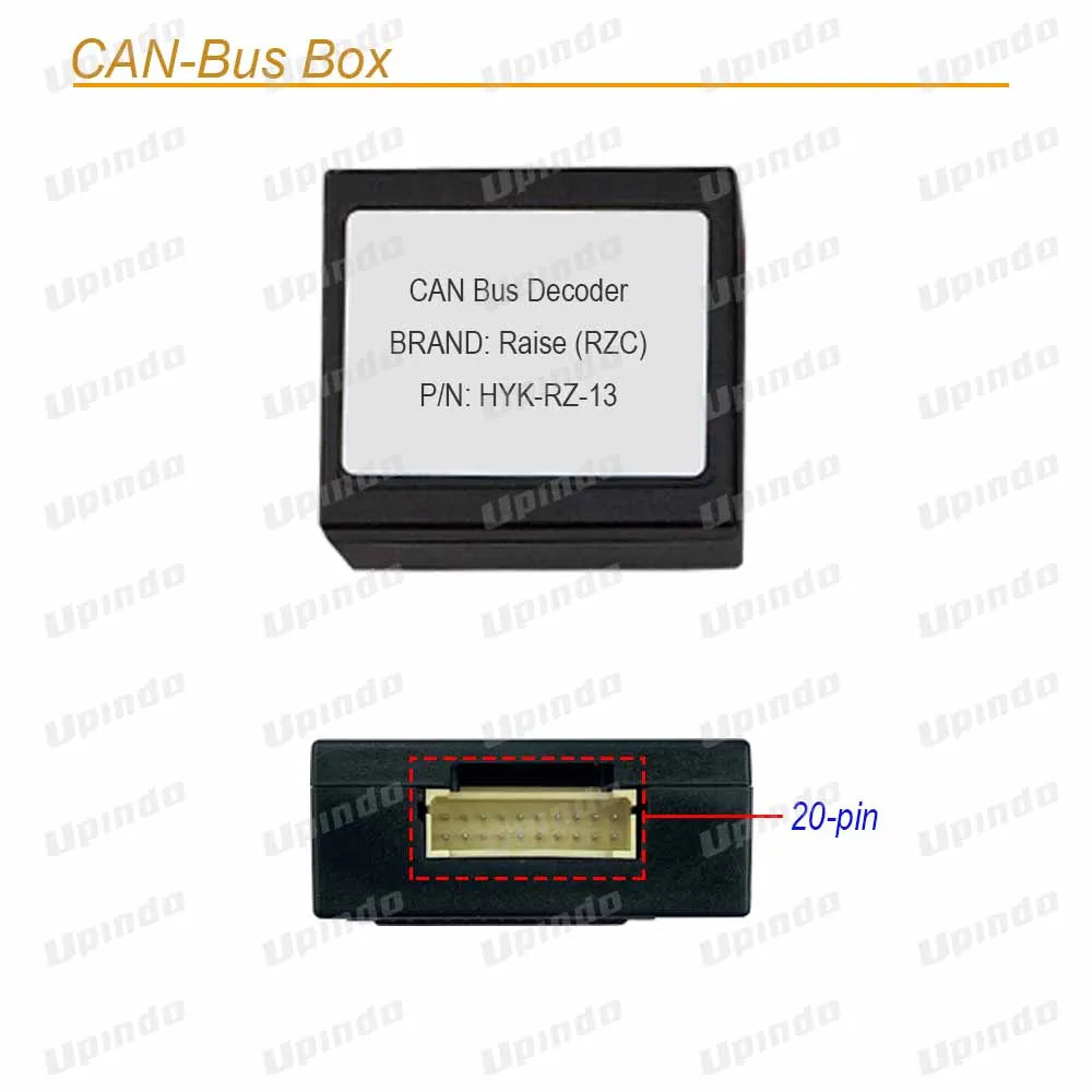 Câble radio de voiture Décodeur CANBus Adaptateur amplificateur audio SPDIF Faisceau de câblage d'alimentation Connecteur de prise pour KIA Hyundai Sonata 9