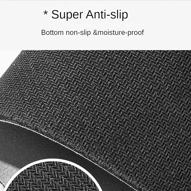 Simple L-shaped shower room door absorbent mat 3.5mm thick diatom mud bathroom non-slip mat dirt-resistant toilet mat