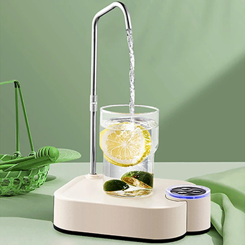 Pompe à eau électrique intelligente Distributeur d'eau automatique rechargeable pour bouteille d'eau portable d'un gallon pour la maison et le bureau