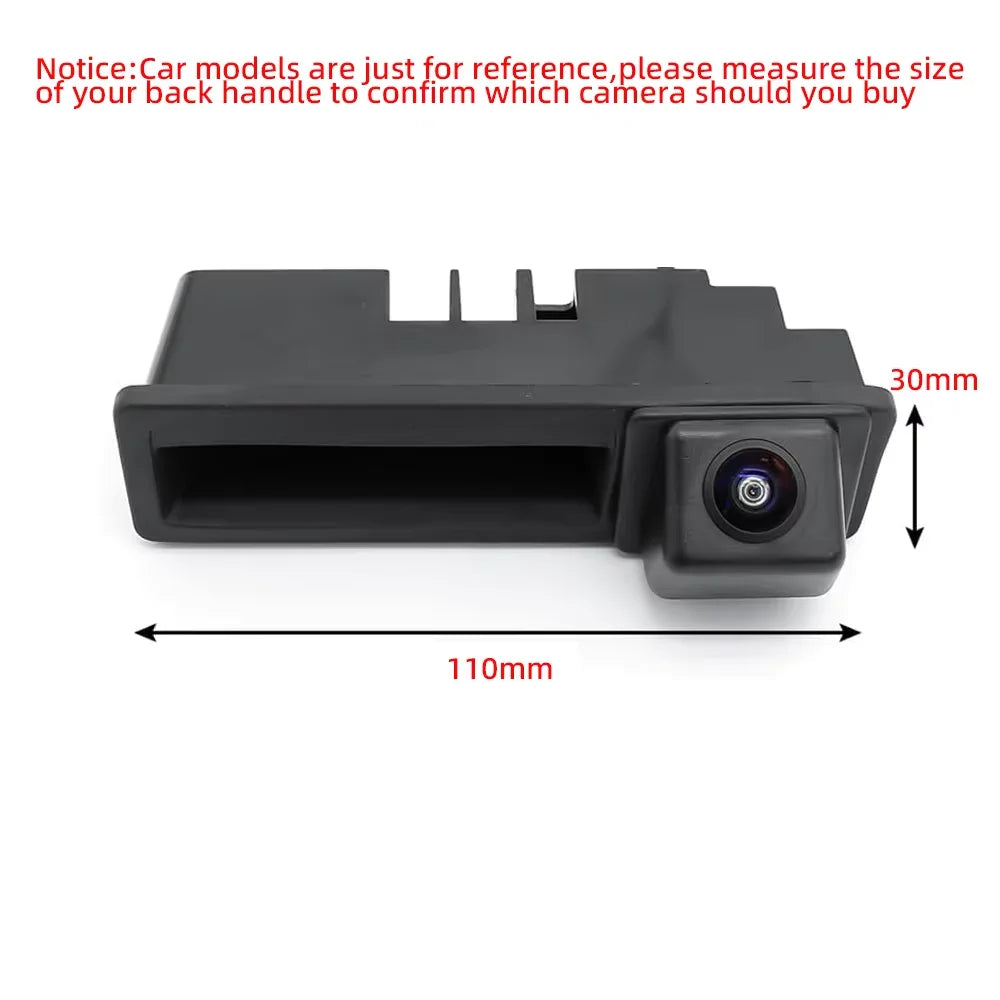 Reverse Backup Trunk Handle Camera