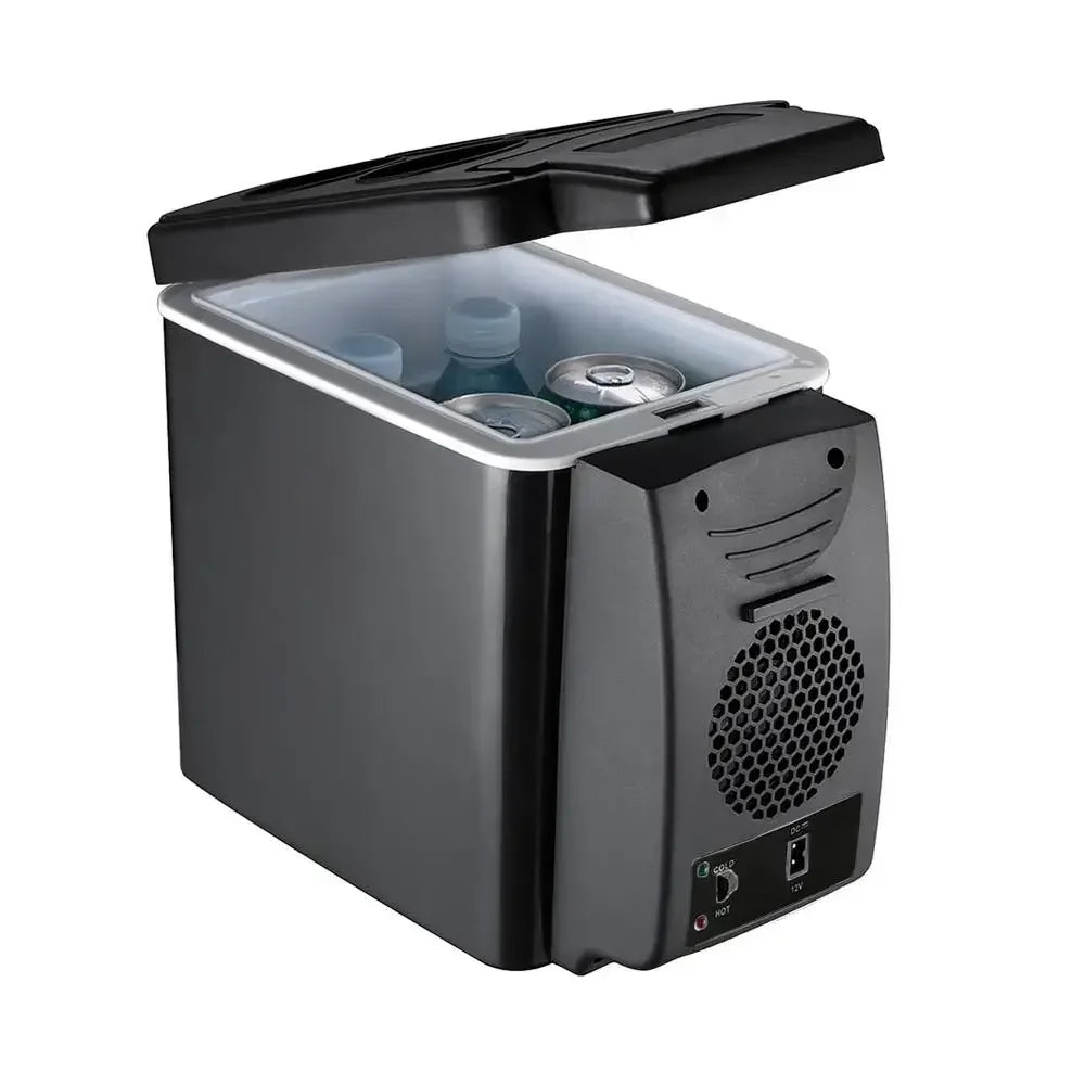 Mini-réfrigérateur électrique 6L 12V pour voiture, glacière avec fonctions de réfrigération et de chauffage, appareils électroniques pour voiture