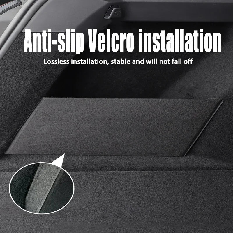 For Volkswagen Jetta VA3 2019~2026 2025 24 Car Organizer Trunk Side Partition Trunk Interior Storage Box Parts