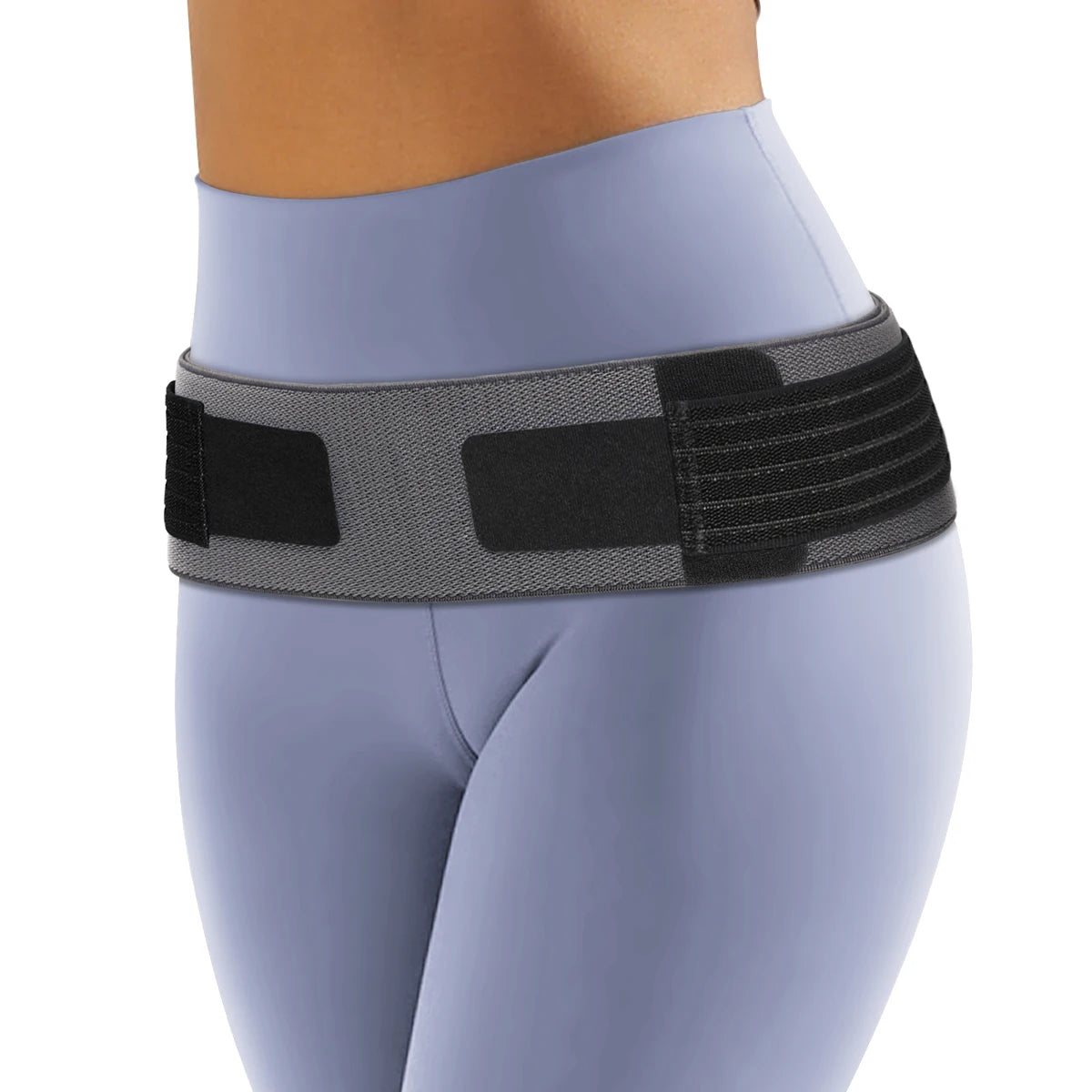 VELPEAU Sacroiliac SI Joint Hip Belt for Sciatica, Lower Back Pain, Postpartum Recovery Pelvic Belt, Non-Slip and Wear Resistant