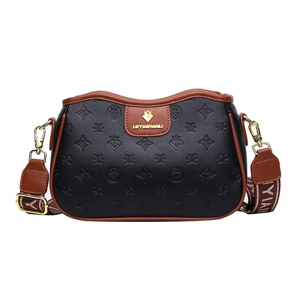 Fashion Crossbody Bags for Women Designer Ladies Purses and Handbags High-quality Soft Leather Women Shoulder Messenger Bags Sac