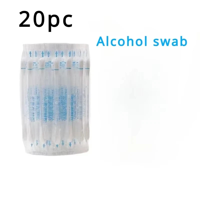 Disposable Iodophor Alcohol Cotton Swabs - Disinfection Supplies for Wound Care, Outdoor Survival & Emergency Cleaning