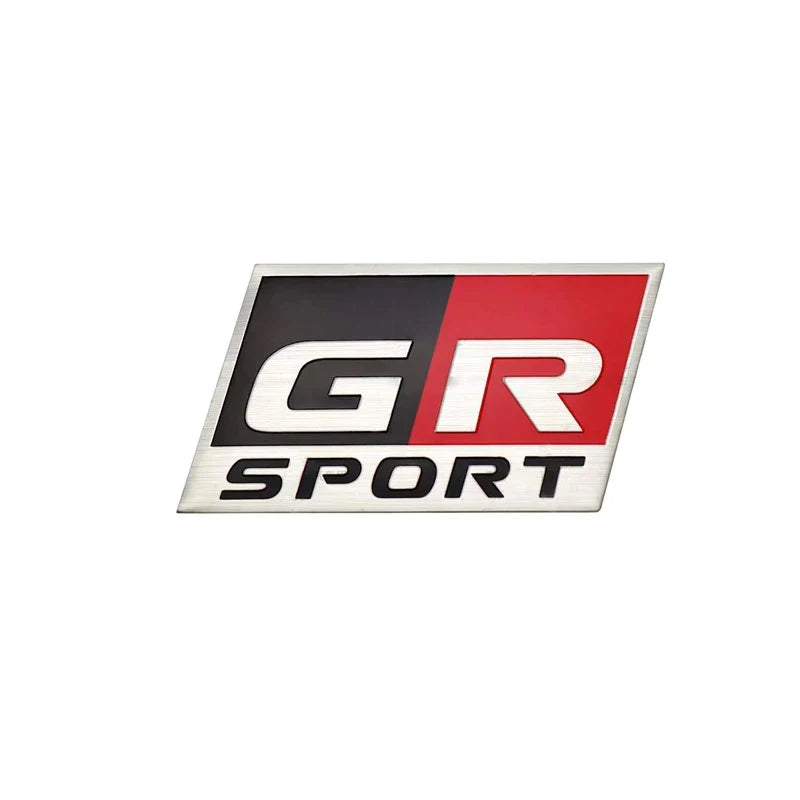 3D Metal Car Sticker Logo Labeling Emblem Badge Decals For Toyota GR Sport Gazoo Racing RAV4 C-HR Prado Auto Acces Accessories