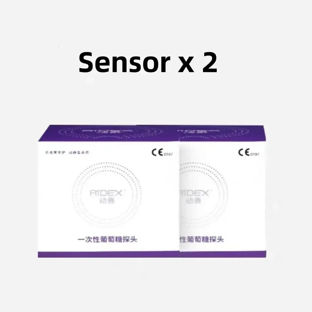 Dynamic Blood Glucose Monitoring CGMS 24h Realtime Monitor Scan Free Multilingual System Remote Monitoring