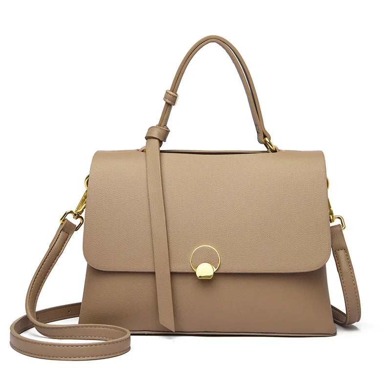 Fashion Handbag Women Elegant Crossbody Bag Female Simple Ladies Shoulder Messenger Bags Designer High Quality Leather Hand Bags