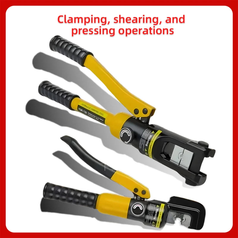 6-120 Hydraulic Crimping Pliers YQK-120 Pressure 6T Home Hydraulic Tools Hydraulic Pliers DIY Cable Terminal Crimping Pliers