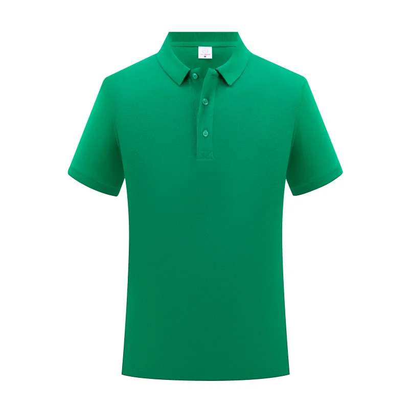 High-Quality 100% Cotton Polo Shirt Custom Logo Print Personal Design Tops Embroidery Summer Men And Women Clothing S-4XL