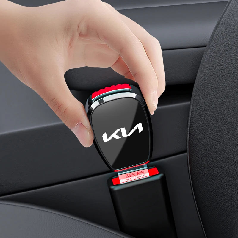 Car Seat Belt Clip Extension Plug Car Safety Seat Lock Buckle For Kia Sportage Morning Ceed Picanto Rio ProCeed KN