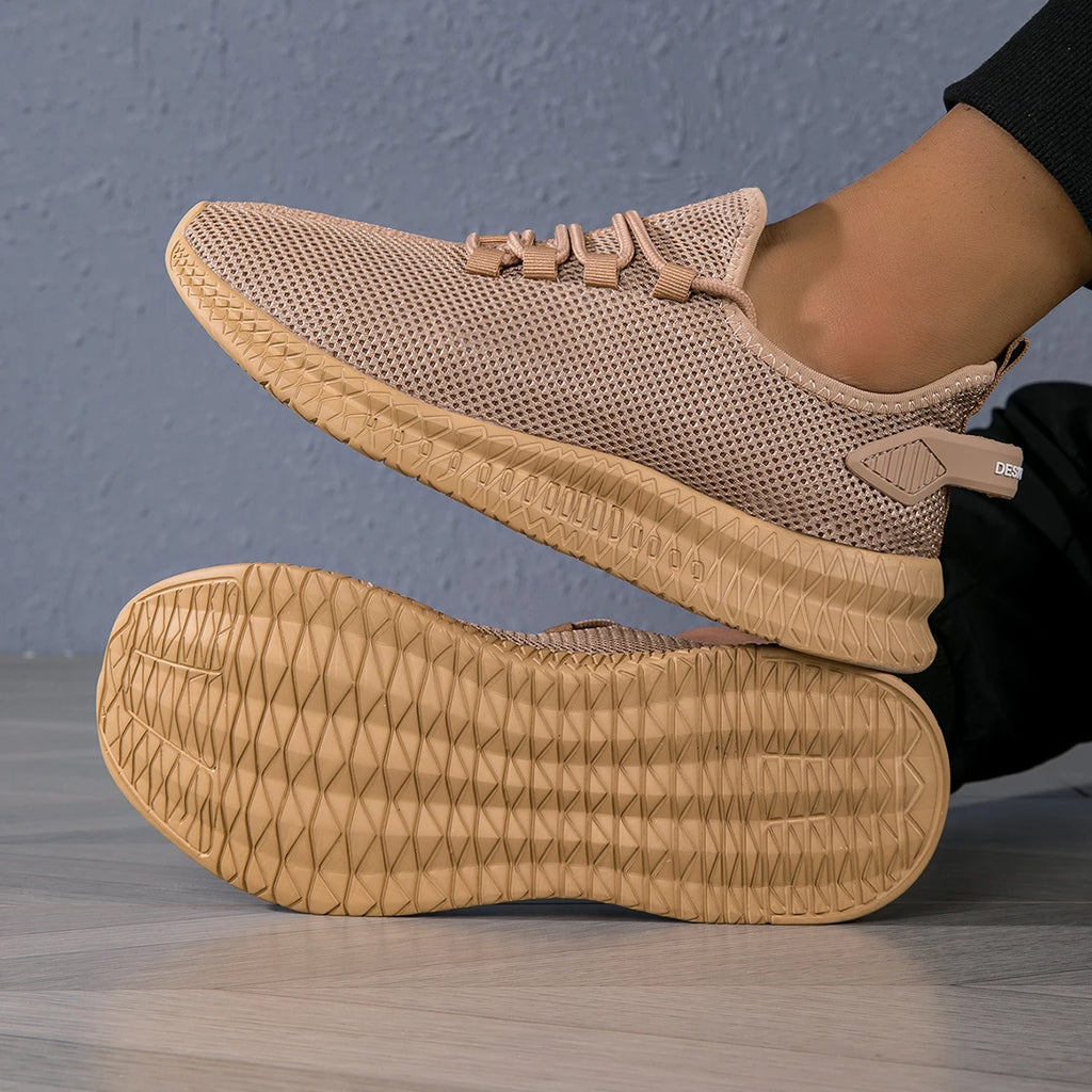 YRZL Mens Running Breathable Lightweight Sneakers Men Casual Sports Shoes Anti Slip Walking Shoes Comfortable Gym Training Shoes