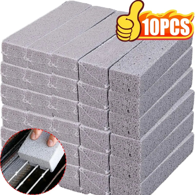 1-10PCS Pumice Stone Cleaning Stick Toilet Limescale Rust Stain Removal Brush Bathroom Tile Sink Household Washing Cleaner Tools