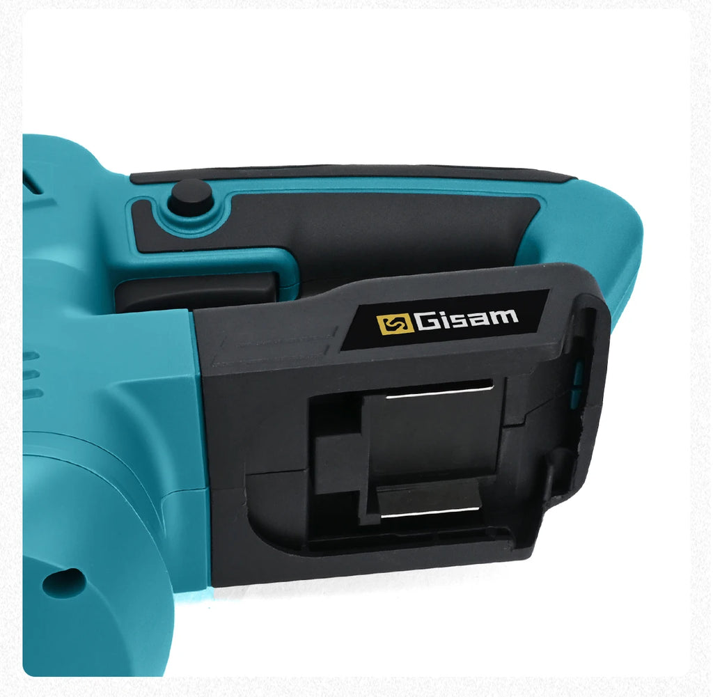 Gisam Cordless Electric Hedge Trimmer 2000W 7200SPM Pruning Saw Lawn Mower Garden Trimming Power Tool For Makita 18v Battery Pin