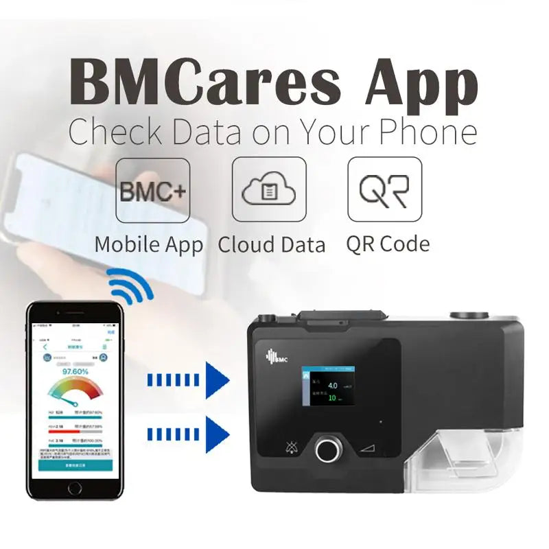 Original BMC G2S A20 Auto CPAP Machine Automatic Pressure Adjustment Sleep Machine with Mask Snoring Device For Sleep Apnea COPD