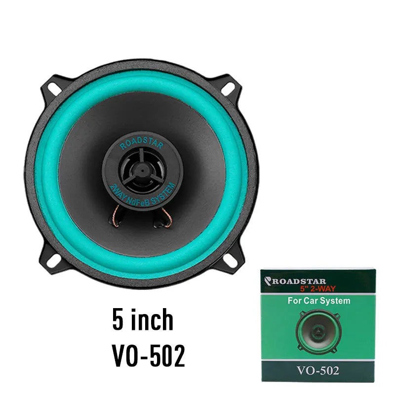 4/5/6.5 Inch Universal Car Coaxial Speakers HiFi Audio Full Range Subwoofer Stereo for Door Truck Vehicle Sound System