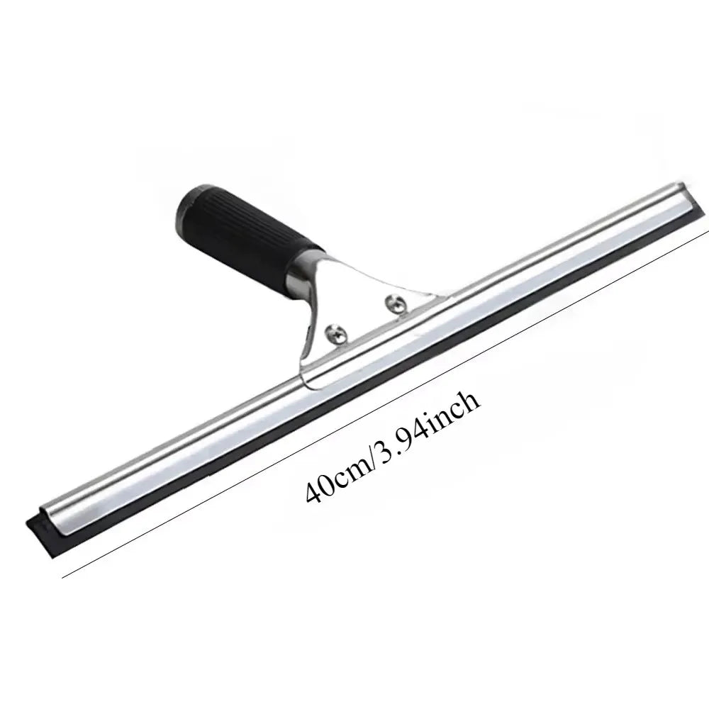 Glass Cleaning Squeegee Window Wiper Window Cleaning Tool Rubber Blade for Bathroom Shower Home Car dining table Glass Cleaning